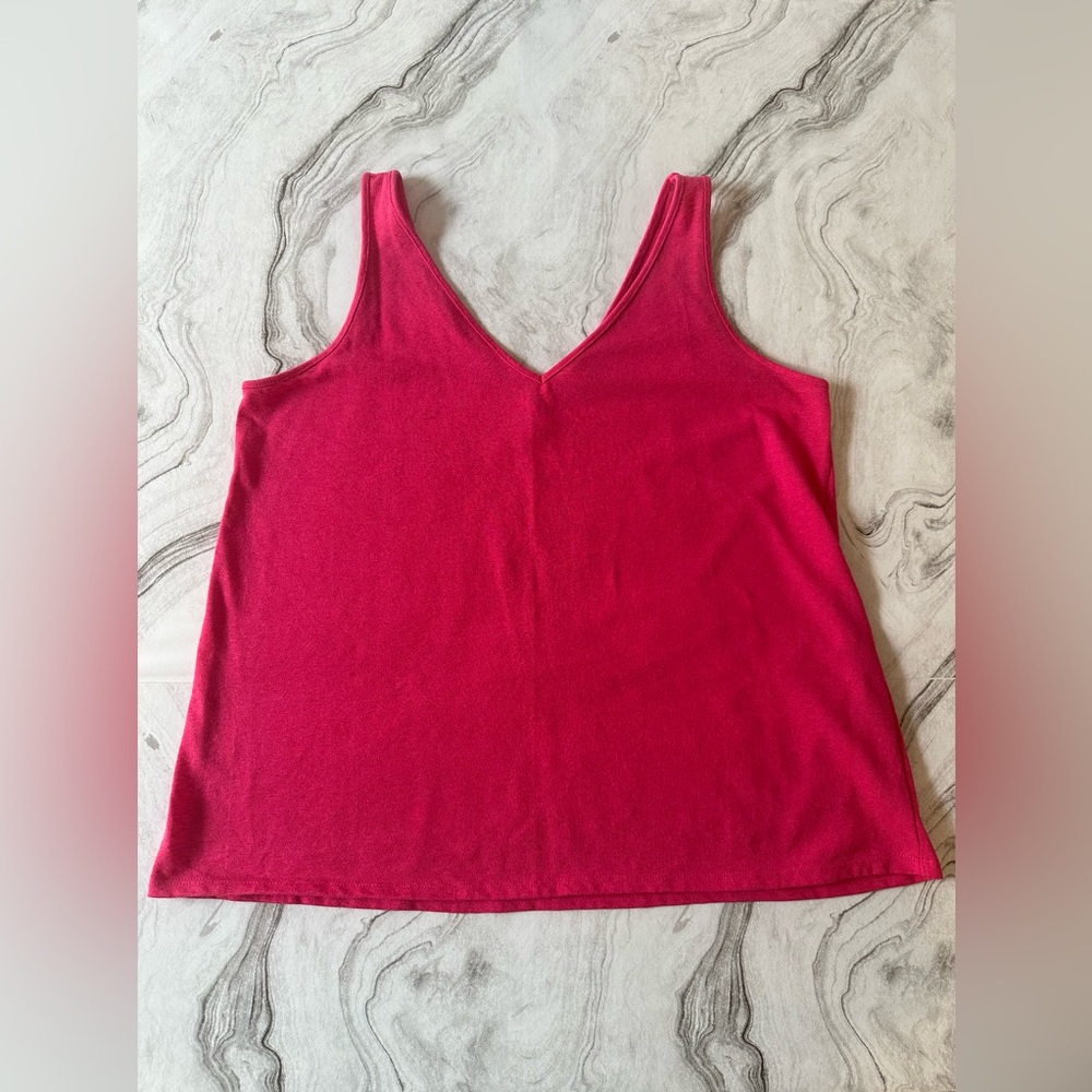 LOFT- Double V Sleeveless Tank